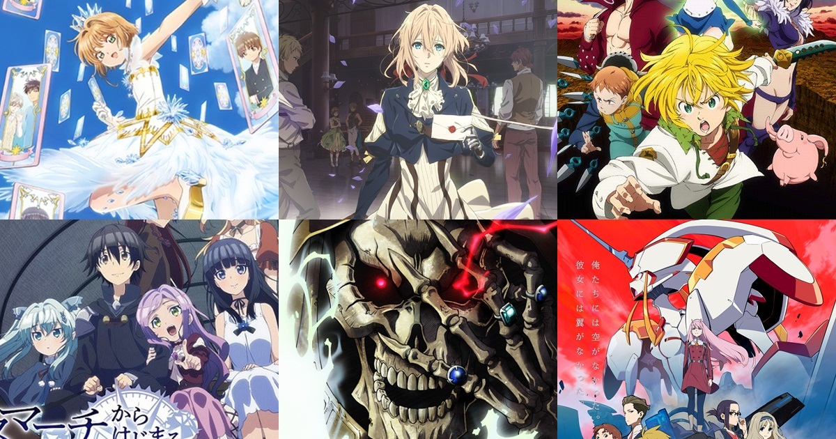 Image result for 2018 anime collage